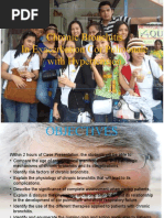 Download Chronic Bronchitispowerpoint by Grace Dela Rosa Melecio SN33611132 doc pdf