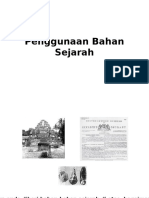 Penggunaan Bahan Sejarah