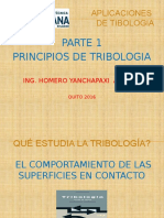 Principios de Tribologia