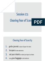 23 Clearing Fear of Scarcity Workbook