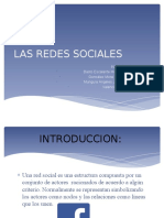 Las Redes Sociales Proyect