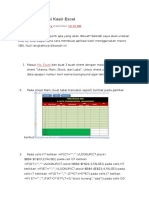 Program Aplikasi Kasir Excel