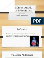 Abdomen Agudo Não Traumático Apresentação