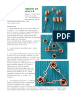 Generador de Plasma Con Transmisión de Energía