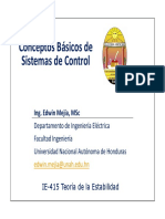 (Conceptos Básicos de Sistemas de Control) PDF