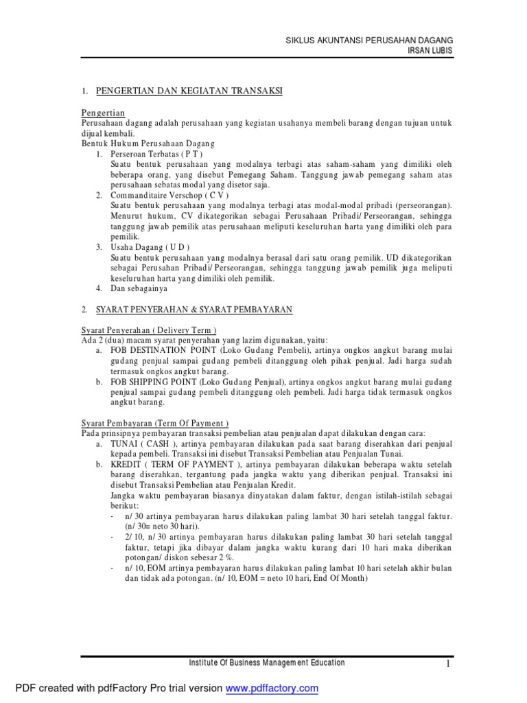Modul akuntansi dasar 1 pdf
