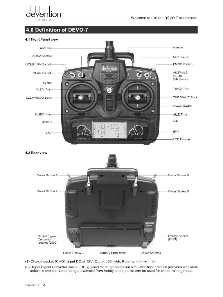 Manual of DEVO-7 Parte 2