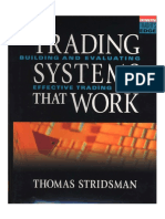 Thomas Stridsman Trading Systems That Work PDF