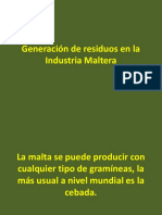 Experiencias en La Industria Maltera