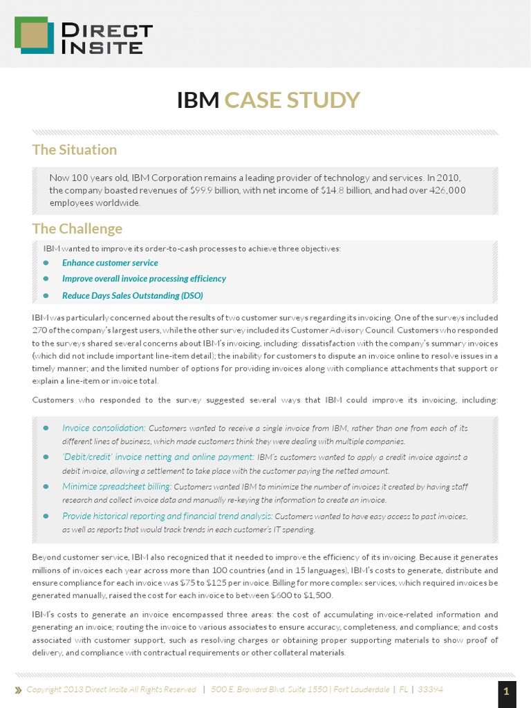 ibm strategic management case study