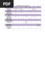 3rd Yr 2st Sem Sched