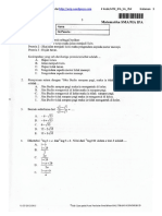 Soal Un Matematika Ipa 2013 Kode MTK - Ipa - Sa - 35