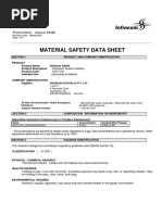 Infineum D3426 MSDS