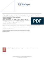 Population Association of America, Springer Demography