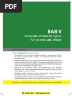 Bab 5 Wirausaha Produk Kerajinan Fungsional Dari Limbah