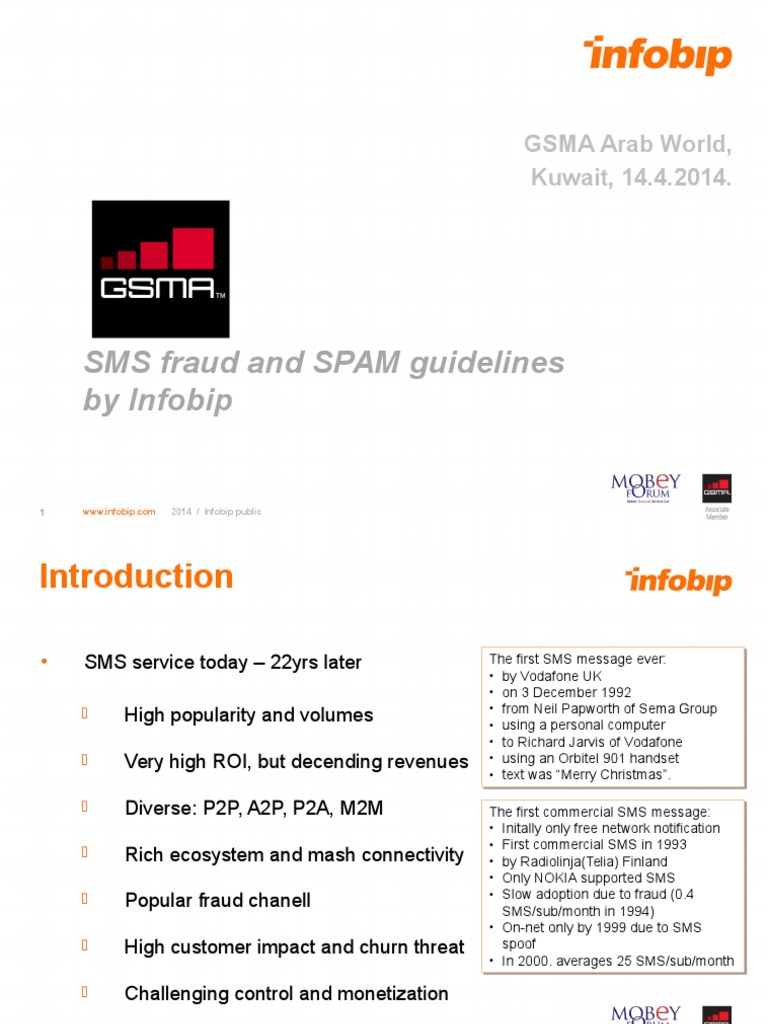 SMS Fraud Prevention Guidelines | PDF | Mobile Telecommunications ...
