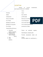 Memoria Descriptiva Topografía 2