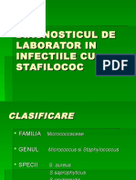 Diagnosticul de Laborator in Infectiile Cu Stafilococ