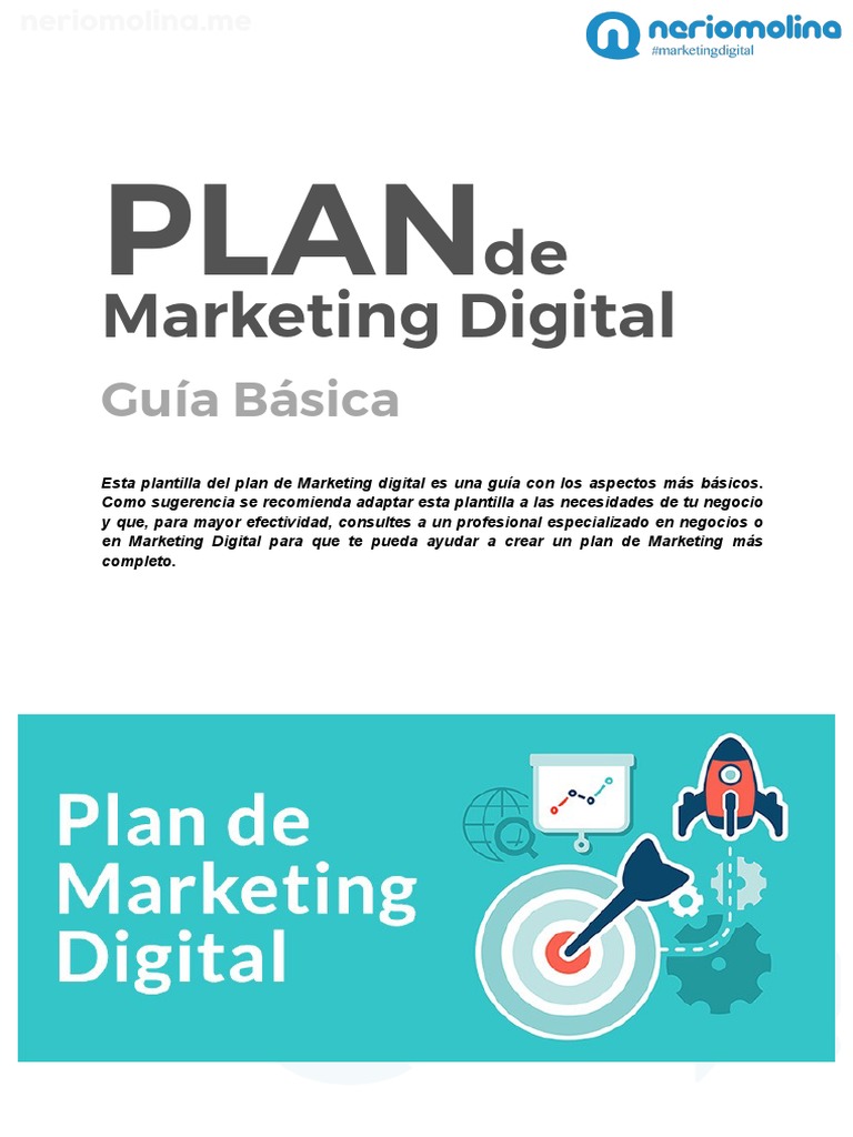 Guia Plan de Marketing Digital | PDF | Publicidad digital | Marketing