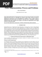 Policy Implementation 2198