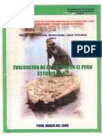 Evaluacion de La Totora en El Perú