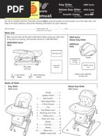 Download Combi High Chair Manual by Jason Chan SN33619353 doc pdf