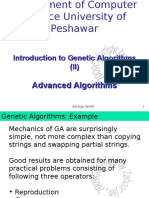 Introduction To Genetic Algorithms (II)