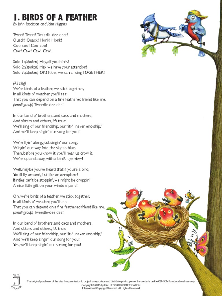 1 Birds Lyrics | PDF