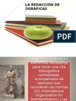 Normas de Redacción de Citas Bibliograficas