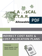 Cost Allocation Plans and Indirect Cost Rates Guide