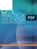 Bcenog. (2008) La Práctica Educativa - Reflexiones Sobre La Experiencia Docente PDF