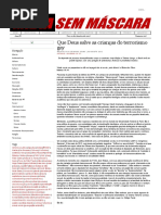 Que Deus Salve as Crianças Do Terrorismo Gay