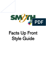 Facts Up Front Style Guide