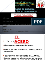 Tipos de Acero 