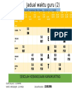 Jadual Waktu