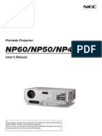 Projector Manual 3513