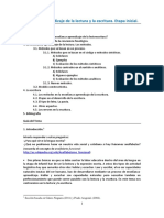 Tema 5 Lectoescritura Etapa Inicial PDF