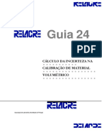 Guia RELACRE 24 Calc U Calib Volumetrico