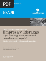25. AA.vv. Empresa y Liderazgo. ¿Qué Liderazgos Empresariales Necesita Nuestro País