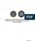 Background to “Assessing Russian Activities and Intentions in Recent US Elections”
