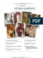 Knitted Lace Patterns: 7 Free