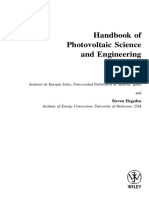 Handbook of Photovoltaic Science and Engineering: Instituto de Energ Ia Solar, Universidad Polit Ecnica de Madrid, Spain