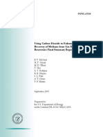 Using Carbon Dioxide To Enhance Recovery of Methane From Gas Hydrate Reservoirs: Final Summary Report