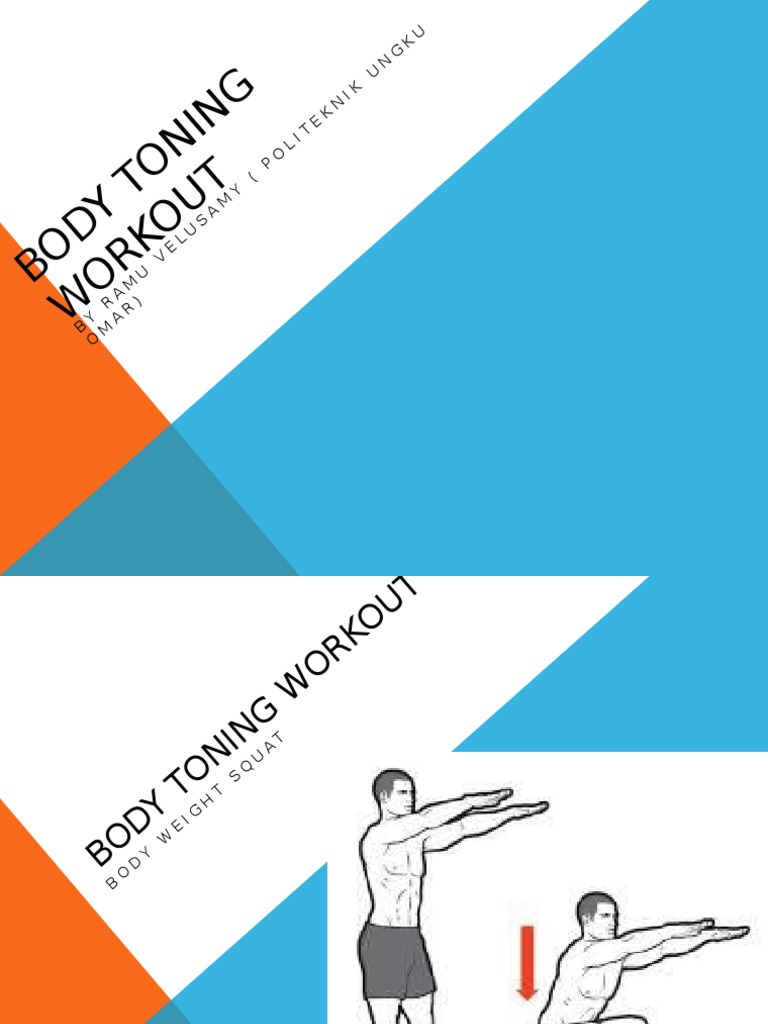 Body Toning Workout Slide | PDF