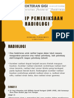 Prinsip Pemeriksaan Radiologi