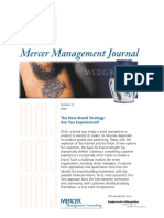 The New Brand Strategy, Mercer Management Journal PDF