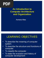 An Introduction To Computer Architecture and Organization: Asmara Alias