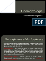 Geomorfologia Processos Exógenos