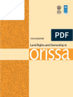 Land Rights Ownership in Orissa PDF