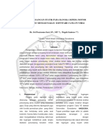 Analisis Tegangan Statik Pada Rangka Sepeda Motor - Ug PDF